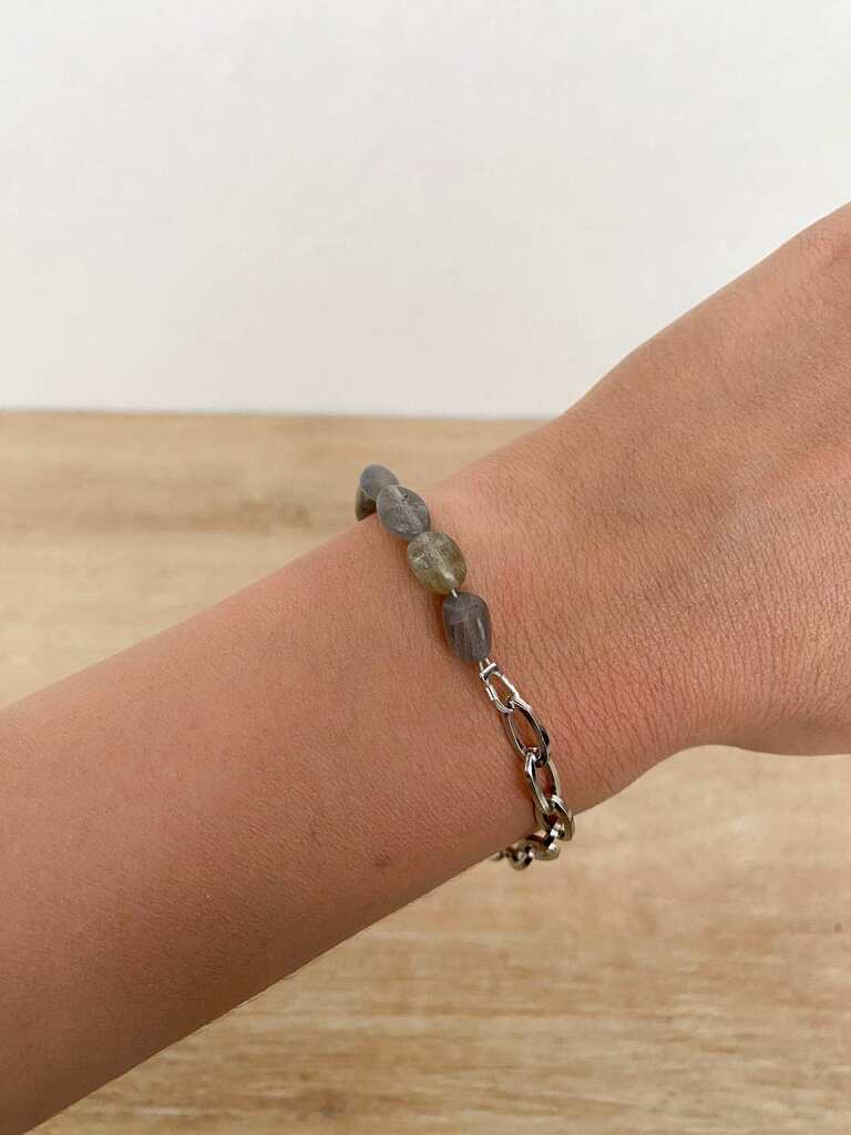bracelet pas cher pierre naturelle et métal
