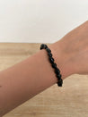 bracelet en pierre naturelle obsidienne pas cher