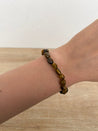 bracelet en pierre naturelle oeil de tigre idée cadeau femme